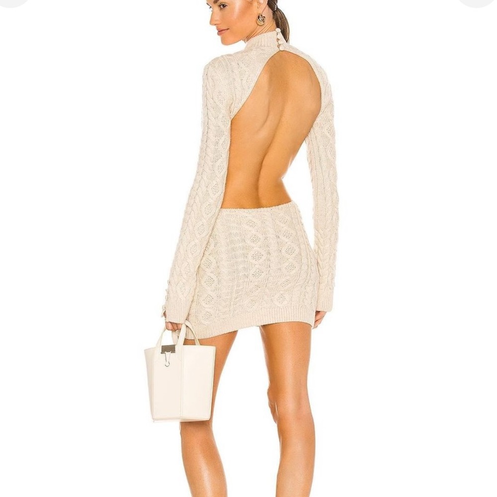 Danielle Guizio cable knit dress